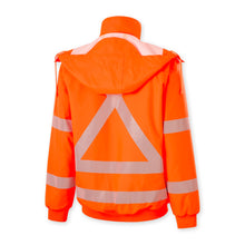 Load image into Gallery viewer, KingGee Men's Originals Nsw Rail Hi Vis Taped Bomber Jacket - Orange
