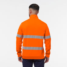 Load image into Gallery viewer, KingGee Men&#39;s Reflective 1/4 Zip Fleece - Orange - Hoodies/Jumpers
