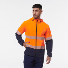 Load image into Gallery viewer, KingGee Men&#39;s Hi Vis Repel Jacket - Orange/Navy - Jackets
