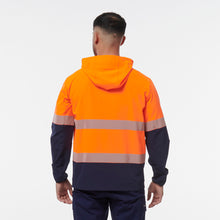 Load image into Gallery viewer, KingGee Men&#39;s Hi Vis Repel Jacket - Orange/Navy - Jackets
