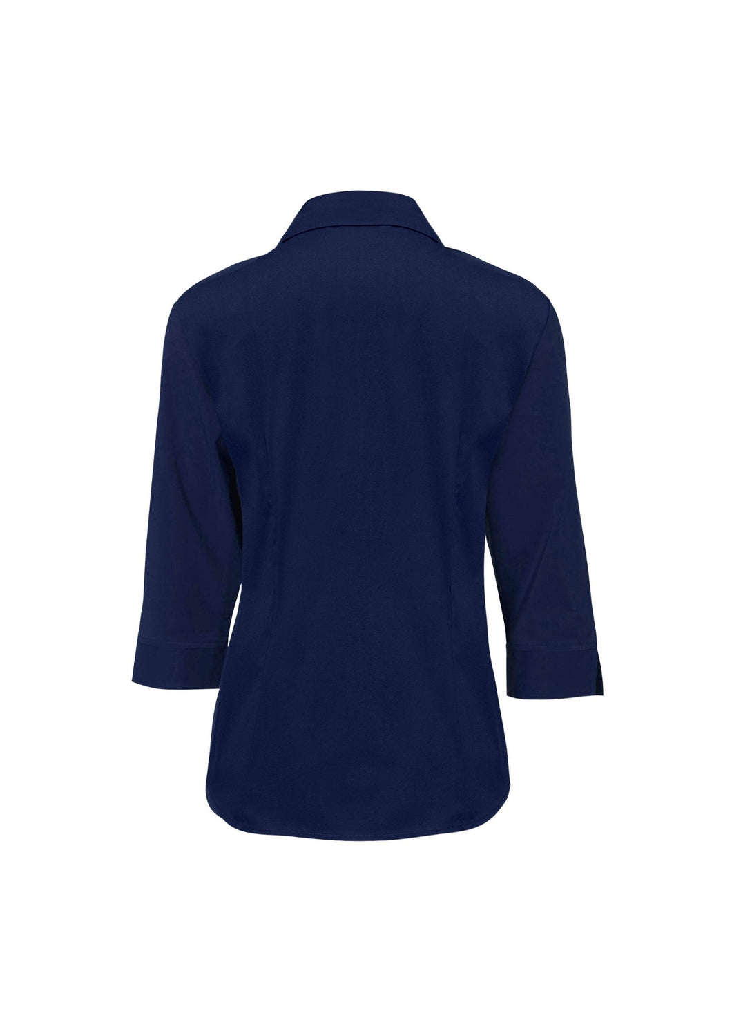 Biz Collection Women's Metro Shirt 3/4 Sleeve - Navy - Shirts