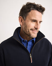 Load image into Gallery viewer, RB Sellars Men's Trentham Heavy Weight 1/2 Zip Jumper - Classic Navy
