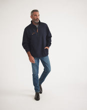 Load image into Gallery viewer, RB Sellars Men's Laidlaw Mid Weight Jumper - Classic Navy

