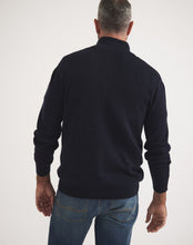 Load image into Gallery viewer, RB Sellars Men's Saxon Half Zip Jumper - Classic Navy
