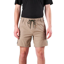 Load image into Gallery viewer, FXD Men&#39;s Ws-7 Elastic Waisted Utility Short - KHAKI
