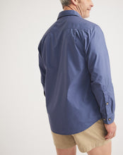 Load image into Gallery viewer, RB Sellars Men's Territory Half Btn L/S Shirt - Washed Navy
