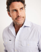 Load image into Gallery viewer, RB Sellars Men's Harvester L/S Shirt - Eyres - Blue Eyres
