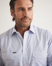 Load image into Gallery viewer, RB Sellars Men's Harvester L/S Shirt - Cullam - Blue Cullam
