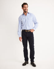 Load image into Gallery viewer, RB Sellars Men's Harvester L/S Kensington Shirt - Blue Kensington
