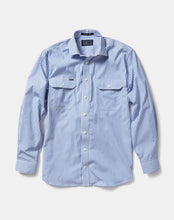 Load image into Gallery viewer, RB Sellars Men's Harvester L/S Kensington Shirt - Blue Kensington
