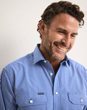 Load image into Gallery viewer, RB Sellars Men's Harvester L/S Shirt - Thames - Blue Thames

