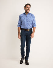 Load image into Gallery viewer, RB Sellars Men's Harvester L/S Shirt - Thames - Blue Thames
