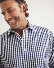 Load image into Gallery viewer, RB Sellars Men's Hillston L/S Shirt - Goolwa - Navy Gingham
