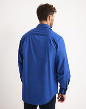 Load image into Gallery viewer, RB Sellars Men's Burton 1/2 Btn L/S Light Wt. - Royal
