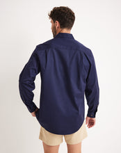 Load image into Gallery viewer, RB Sellars Men's Burton Full Btn L/S Light Wt - Navy
