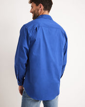 Load image into Gallery viewer, RB Sellars Men's Burton Full Btn L/S Light Wt - Royal
