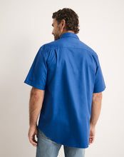 Load image into Gallery viewer, RB Sellars Men's Burton Full Btn S/S Light Wt. - Blue
