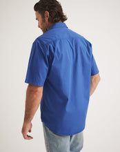Load image into Gallery viewer, RB Sellars Men's Burton Full Btn S/S Light Wt. - Royal
