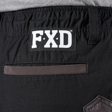 Load image into Gallery viewer, FXD Men&#39;s Ws-7 Elastic Waisted Utility Short - BLACK
