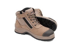 Load image into Gallery viewer, Blundstone Men&#39;s 325 Zip Sided Safety Boot - Stone
