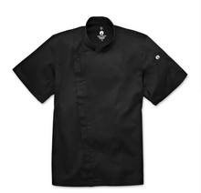 Load image into Gallery viewer, Cannes Press Stud Chef Jacket - Black
