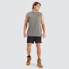 Load image into Gallery viewer, NXP Men's Blueprint Relaxed Muscle Tee - Charcoal
