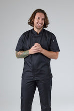 Load image into Gallery viewer, Chef Works Unisex Springfield Chef Jacket - Black
