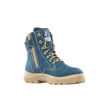 Load image into Gallery viewer, Steel Blue Men's Southern Cross Zip Sided Work Boot - Blue
