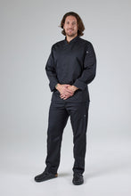 Load image into Gallery viewer, Chef Works Unisex Hartford Chef Coat - Black
