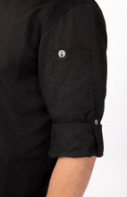 Load image into Gallery viewer, Chef Works Unisex Hartford Chef Coat - Black
