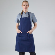 Load image into Gallery viewer, Chef Works Unisex Lockharte Apron - Navy

