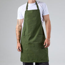 Load image into Gallery viewer, Chef Works Unisex Lockharte Apron - Military Green
