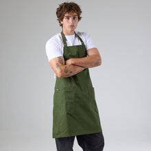 Load image into Gallery viewer, Chef Works Unisex Lockharte Apron - Military Green
