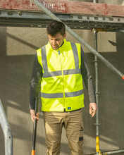 Load image into Gallery viewer, Rainbird Men's Reversible Utility Vest - Yellow
