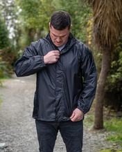 Load image into Gallery viewer, Rainbird Men's Stowaway Jacket - Black
