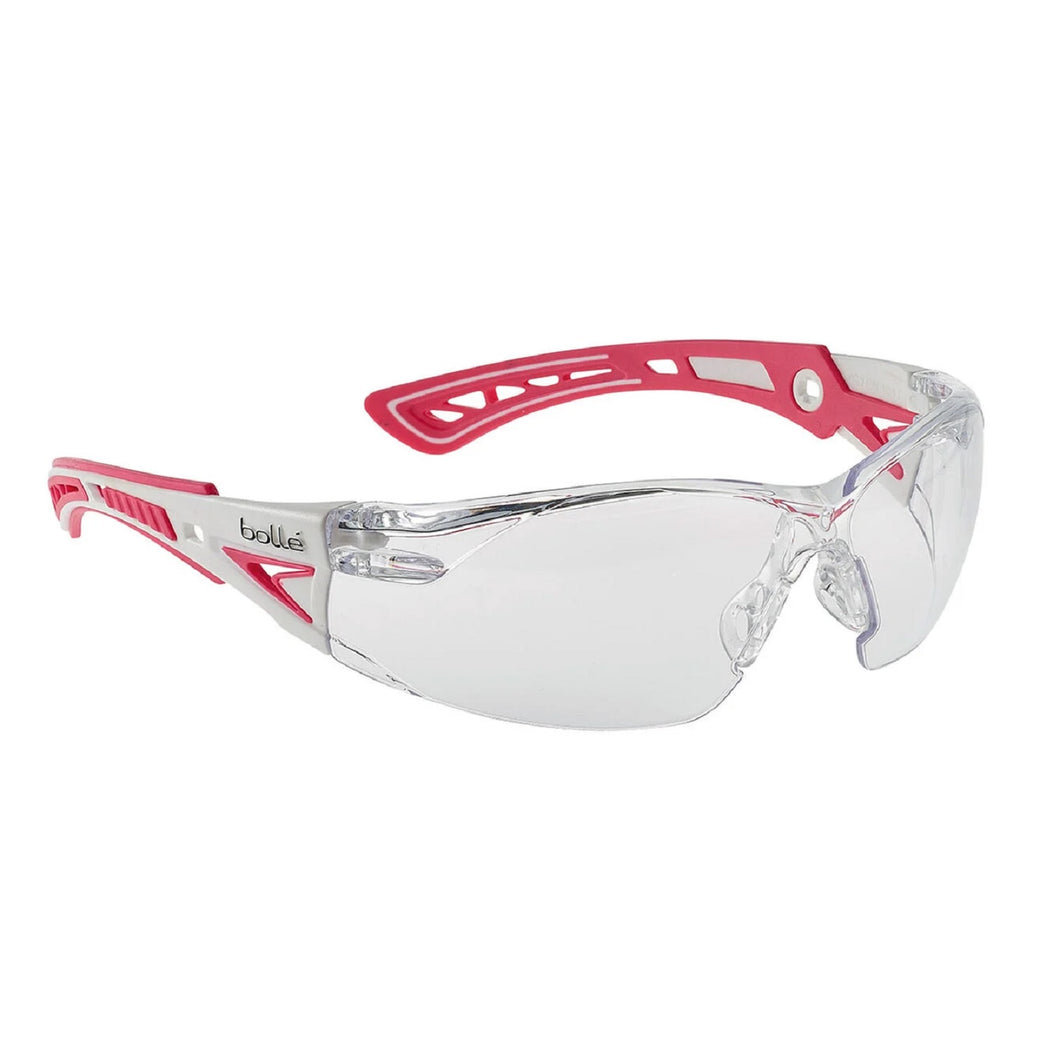 Bolle Women's Rush+ Safety Glasses - Clear - Eye Protection