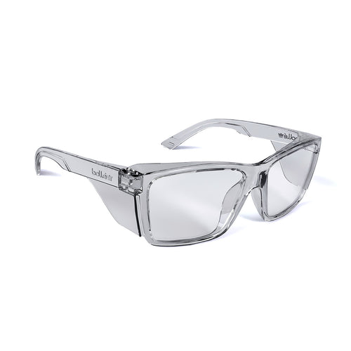 Bolle Men's Stks 420 Safety Glasses - Clear/Clear - 