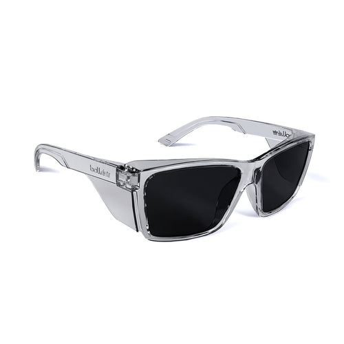 Bolle Men's Stks 420 Safety Glasses - Clear/Smoke - 