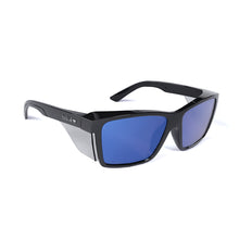 Load image into Gallery viewer, Bolle Men&#39;s Stks 420 Safety Glasses - Black/Mirror Polarised - 
