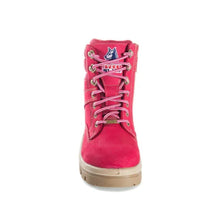 Load image into Gallery viewer, Steel Blue Women&#39;s Southern Cross Zip Ladies Steel Toe Nitrile Outsole Safety Boot - Pink
