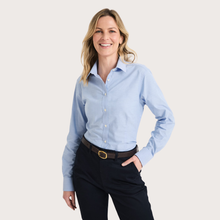 Load image into Gallery viewer, RB Sellars Women's Pearl L/S Shirt - Oxford - Blue Oxford
