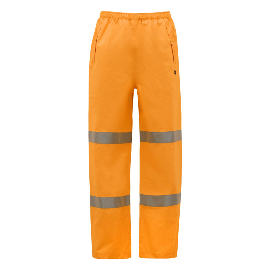 KingGee Men's Wet Weather Reflective Pant - Orange