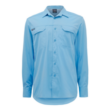 Load image into Gallery viewer, KingGee Men&#39;s Drycool Long Sleeve Shirt - Alaskan Blue
