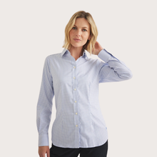 Load image into Gallery viewer, RB Sellars Women's Pearl L/S Shirt - Cullam - Blue Cullam
