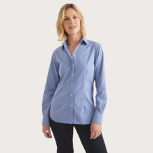 Load image into Gallery viewer, RB Sellars Women's Pearl L/S Shirt- Thames - Blue Thames

