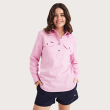 Load image into Gallery viewer, RB Sellars Women's Sandy 1/2 Btn L/S Workshirt - Musk
