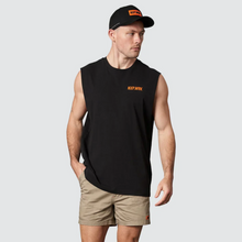 Load image into Gallery viewer, NXP Men's Blueprint Relaxed Muscle Tee - Solid Black
