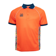 Load image into Gallery viewer, TradeMutt Unisex Rpet Bonza Polo - Orange
