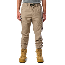 Load image into Gallery viewer, FXD Men's Wp-12 Elastic Waisted Stretch Ripstop Pants - Khaki
