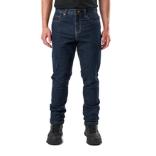 Load image into Gallery viewer, FXD Men's Wd-4 Coolmax Stretch Denim Straight Fit Jeans - Dark Blue
